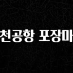 실시간으로 뜸! 인천공항 포장마차 알려드립니다