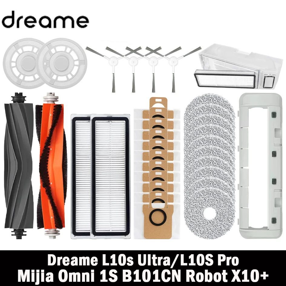 당장 친구에게 알려야 할 2026&nbsp;요즘 sns에서 난리난 Dreame L10s Ultra L10 울트라 액세서리 XIAOMI Mijia Omni 1S B101CN 로봇 X10 + 로봇 진공 메인 사이드 브러시 필터 걸레 부품&nbsp; 리뷰 최다로 엄선된 최고의 제품을 소개합니다.