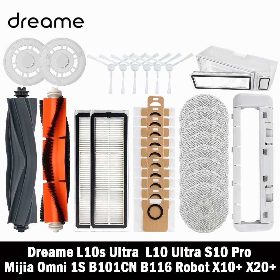좋아하는 이유는? 2026&nbsp;요즘 sns에서 난리난 Dreame L10s Ultra / L10S Pro XIAOMI Mijia Omni 1S B101CN B116 X10+ X20+ 로봇 진공 예비 부품 메인 사이드 브러시 Hepa 필터&nbsp; 리뷰 최다로 엄선된 최고의 제품을 소개합니다.