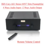 이건 “참을 수 없다” 2026&nbsp;요즘 sns에서 난리난 STR11A-Max Reference CARY-AE1 회로 6SN7/6N8P 진공관 프리앰프 HiFi 스테레오 홈 오디오 4입력 2출력 프리앰프&nbsp; 리뷰 최다로 엄선된 최고의 제품을 소개합니다.