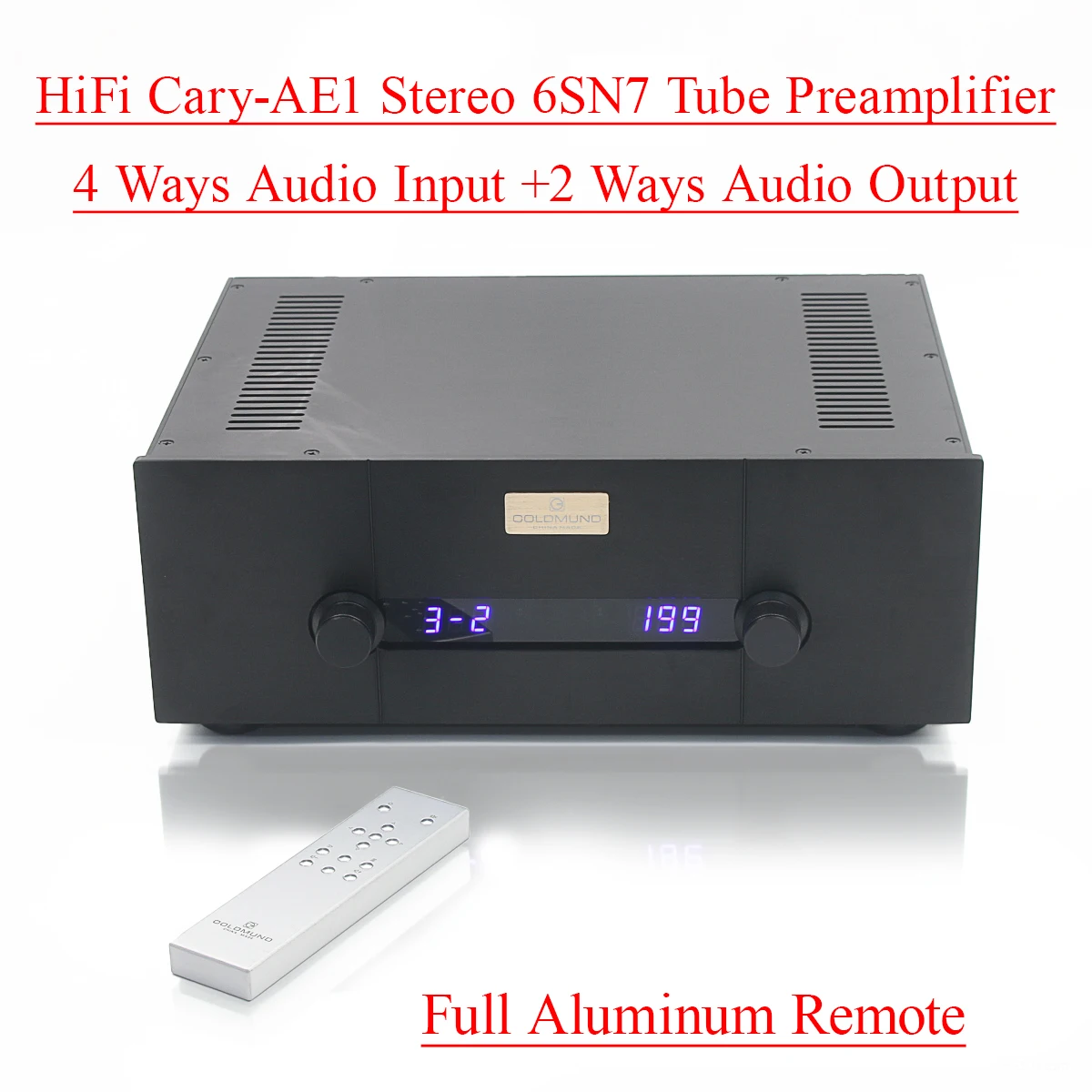 추가소식은 꼭 확인하자 2026&nbsp;요즘 sns에서 난리난 HiFi Cary AE1 스테레오 6SN7 튜브 프리앰프 원격 릴레이 볼륨 홈 오디오 프리앰프&nbsp; 리뷰 최다로 엄선된 최고의 제품을 소개합니다.